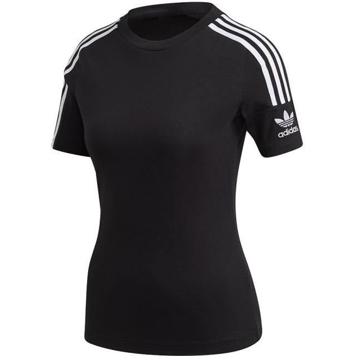 Tee shirt adidas blanc et noir femme deals