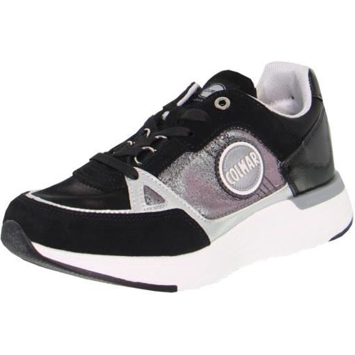Baskets Femme Colmar Supreme ref 48758 Noir Noir Cdiscount
