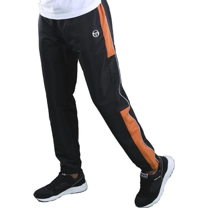 Pantalon Jogging - SERGIO TACCHINI - Abita - Noir/Orange - Fitness - Homme