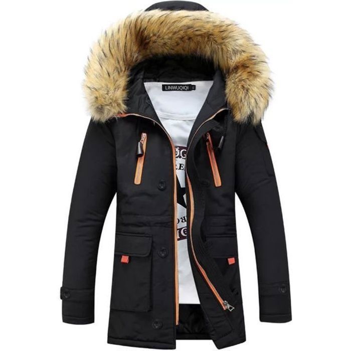 Manteau long doudoune online homme