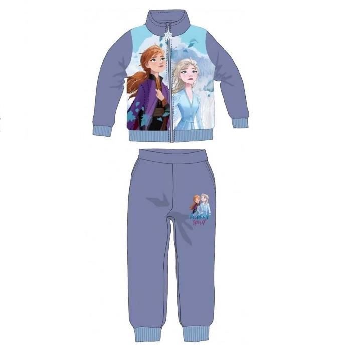 Jogging fille La Reine des Neiges 5 ans Mauve Cdiscount Pr t