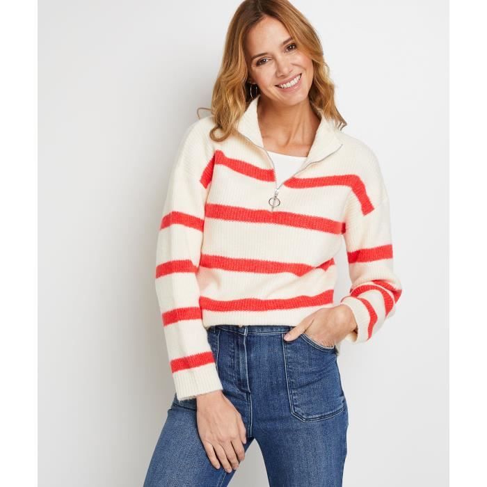 Pull blanc Lands End femme M d'occasion - momox fashion