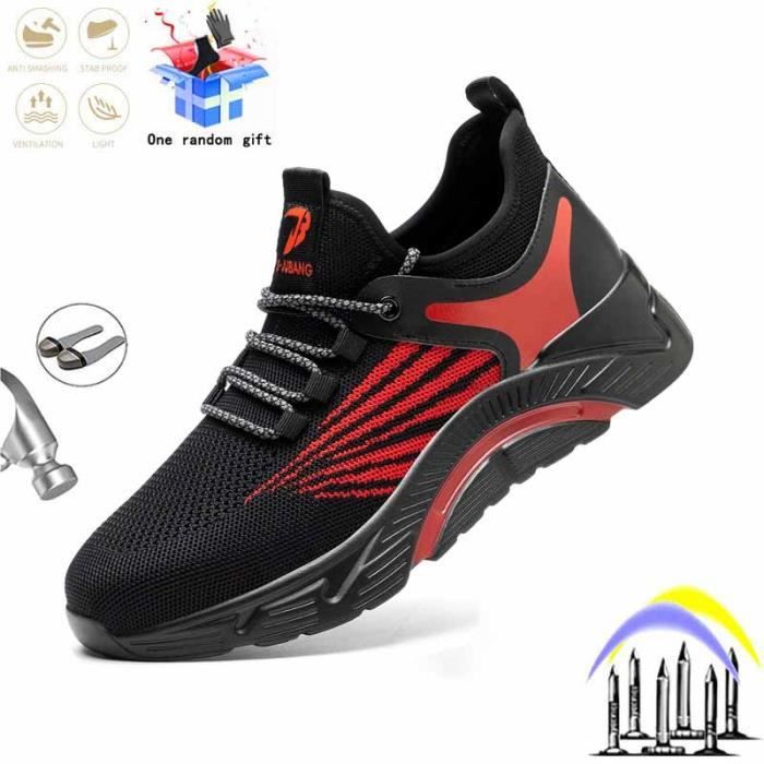 Chaussures De Sécurité Indestructible Pointure 41 - Embout Acier, Respirantes, Neuves