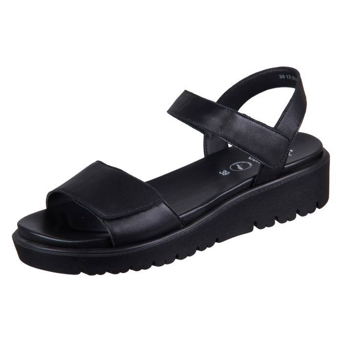 Ara Chaussures Femme ARA Bilbao Noir - Boucle de serrage - Synthétique - Plat