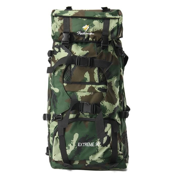 la Randonn/ée Sac de Combat de larm/ée Militaire Le Camping pour Les Voyages Sacs /à Dos Tactiques Imperm/éables de Camouflage de Chasse Aesy Sac dhydratation en Nylon Ext/érieur Molle