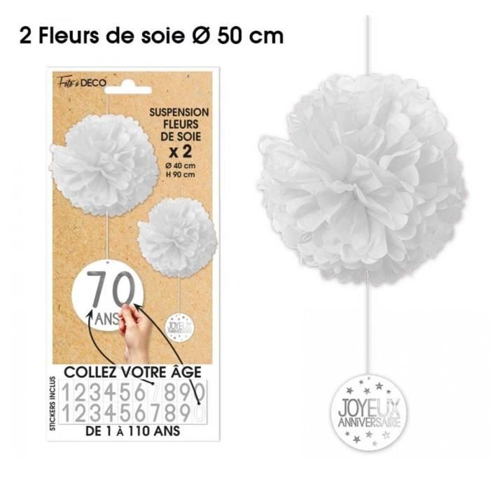 Lot De 18 Pompons En Papier De Soie Noir Rouge Blanc – 8, 10 Et 12 Pouces – Décoration Festive Anniversaire Mariage Baby Shower