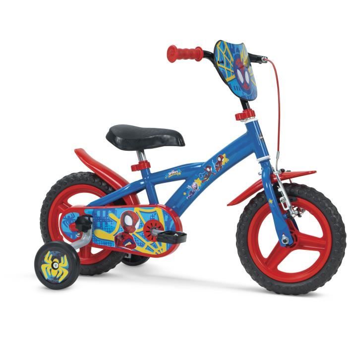 Pik Roll Velo enfant Spiderman 12 Bleu Cdiscount Sport