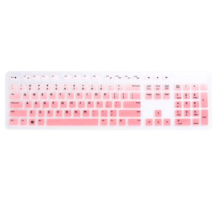 Protège-clavier En Silicone Universel - 4 Pièces Transparentes, étanches Et Anti-poussière - Pour Bureau, école, Hôpital - 4