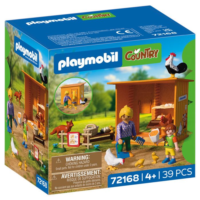 Playmobil Country 72168 Poulailler - vue 1