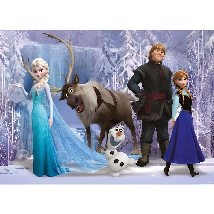 Puzzle 100 pièces XXL - RAVENSBURGER - Frozen la reine des neiges - Multicolore - Pour enfant de 6 ans et plus