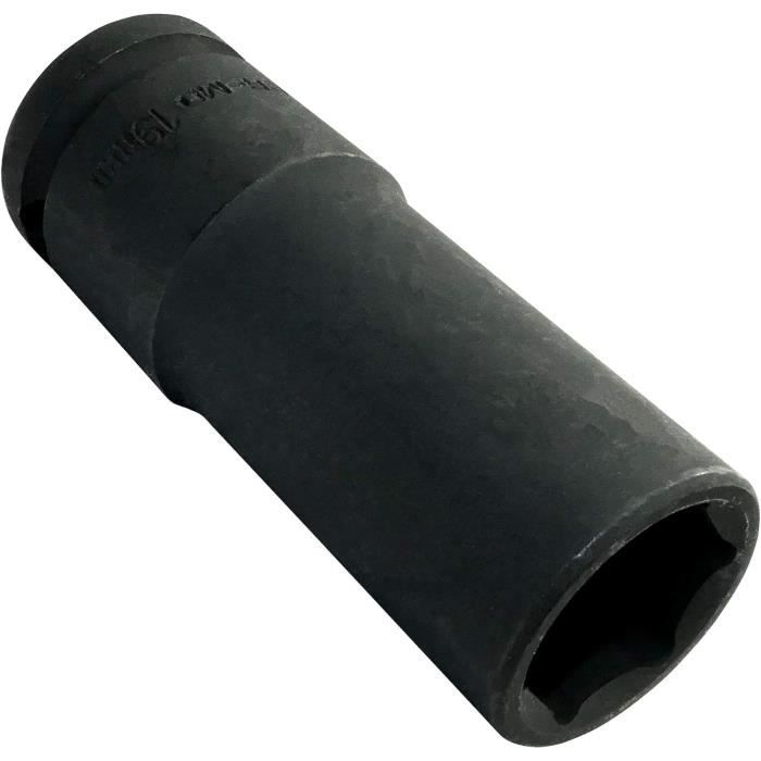 Aerzetix - C45052 - Douille Tournevis 1/2 pour vis à Fente/Plate - Monobloc 12x55mm - Embout