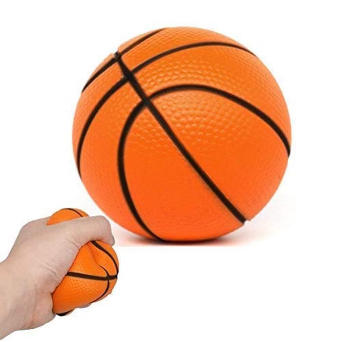 Ballon De Basket Balle Rebondissantes En Mousse Stress De Decompression Jeux Plein Air Pour Enfants Et Exercier Les Main Type Prix Pas Cher Cdiscount