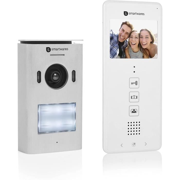 Visiophone filaire SMARTWARES Ecran 3,5 pouces Vision nocturne — free download