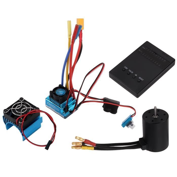 Alomejor RC Car Brushless Motor ESC Kit 3600KV Motor und 35A ESC Combo Set für 1/14 1/16 RC Car
