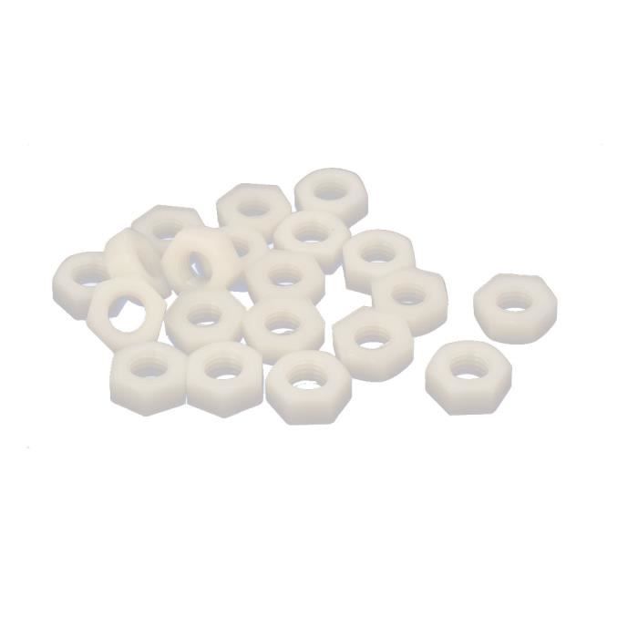 10 écrous Freins à Insertion Nylon Grade 8, Filetage 3/4-10, Zinc Jaune, Pour Assemblages Haute Résistance