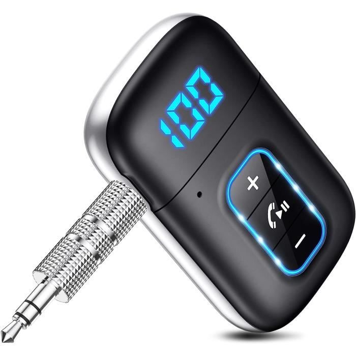 Récepteur Bluetooth 5.1 Avec NFC – Adaptateur Pour Enceintes Voiture Ou Maison – Sorties 3.5mm & RCA, Autonomie 12h