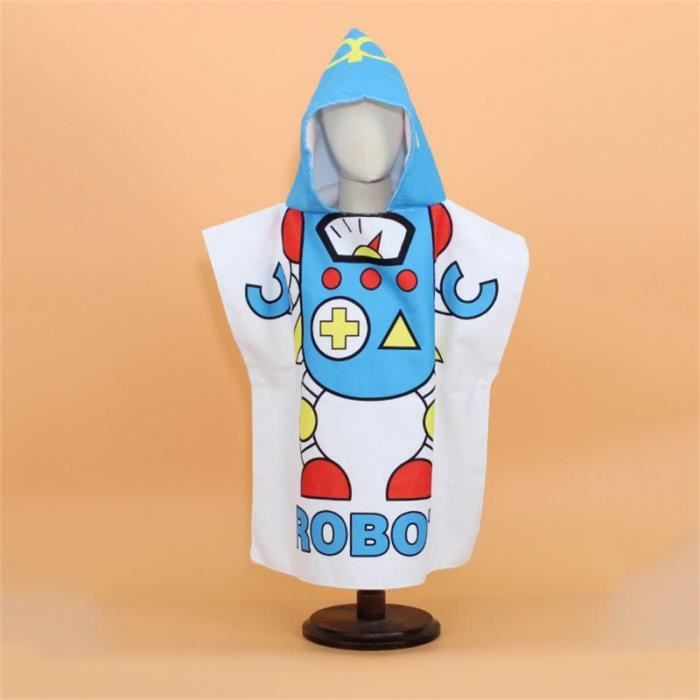 Serviette Bébé épaisse Serviette De Bain à Capuche Bébé 80x80cm - Doudou Sortie De Bain Doux Serviette De Bain Enfant 70x120