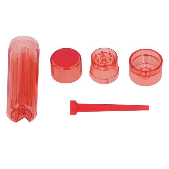 Paquet de 6 broyeur d'herbes en plastique de qualité supérieure