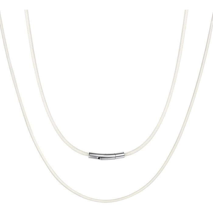 Cordon Pour Pendentif Homme Collier Cuir Waterproof Femme Collier Tour