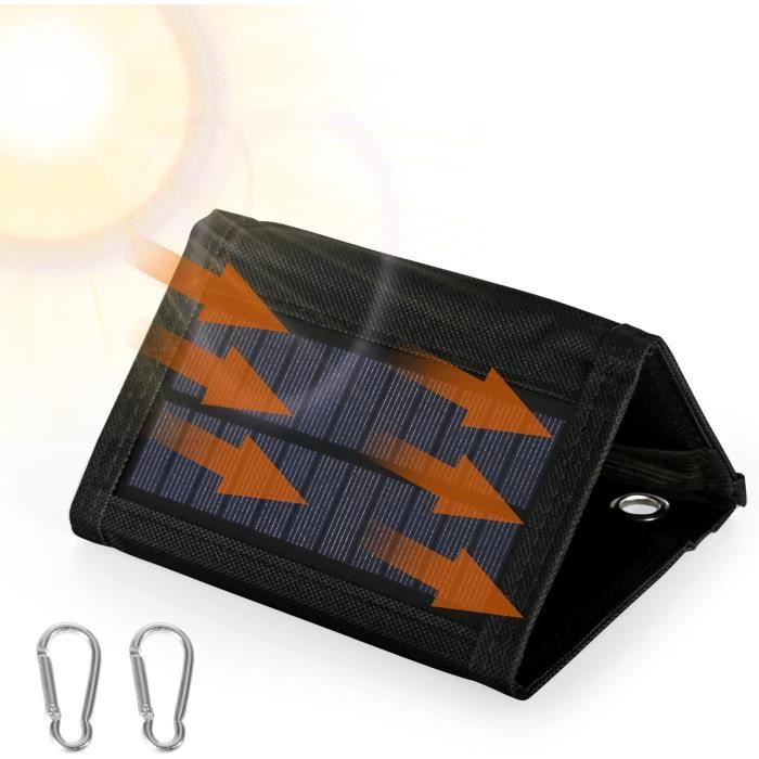 Chargeur Solaire SUNMOOVE 6.5W Pliable - Port USB 1.3A | Sunpower Waterproof IPX4