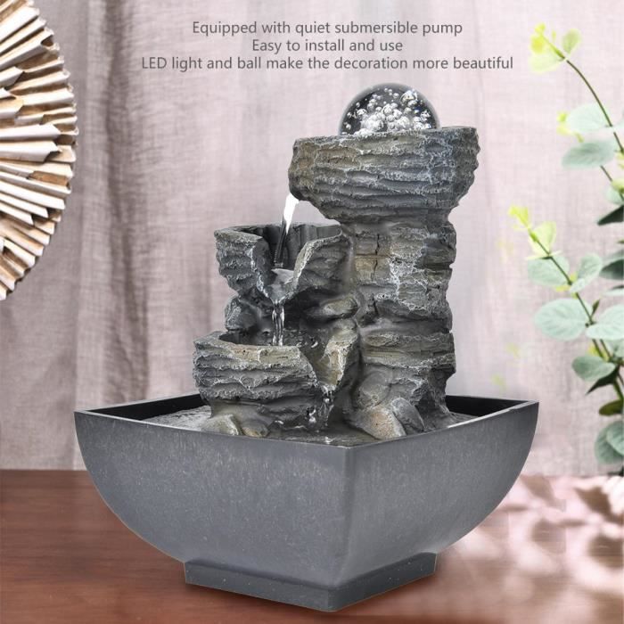 Boeddha zittende meditatie - Fountain Feng Shui – Terre de Siam
