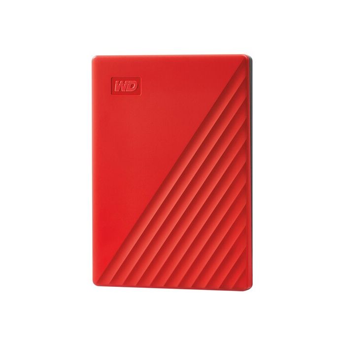 WD - Disque dur Externe - My Passport™ - 2To - USB 3.2 - Rouge - Cdiscount  Informatique