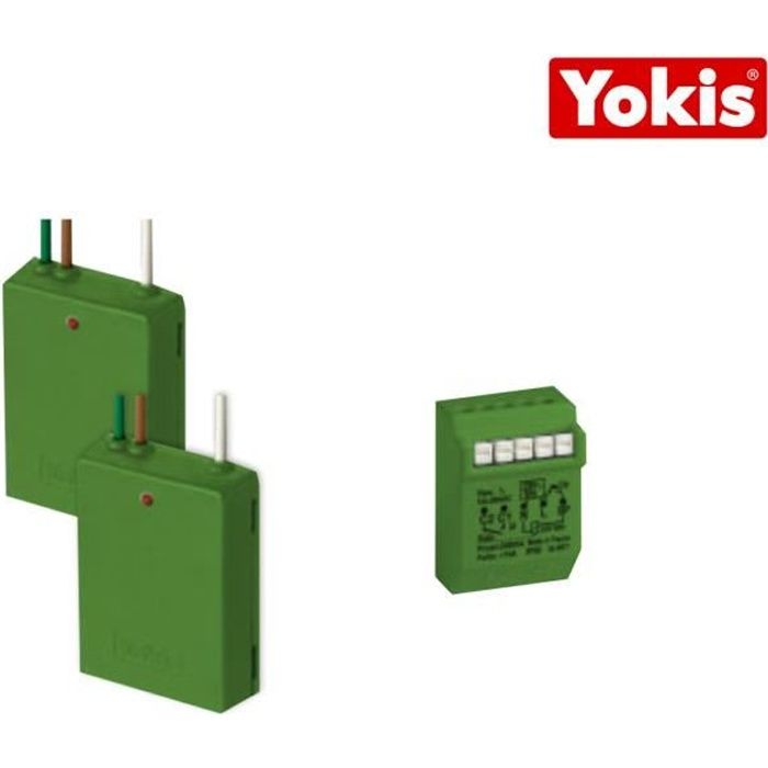 Télérupteur temporisé RADIO POWER Yokis 230 V - MTR2000ERP - YOKIS