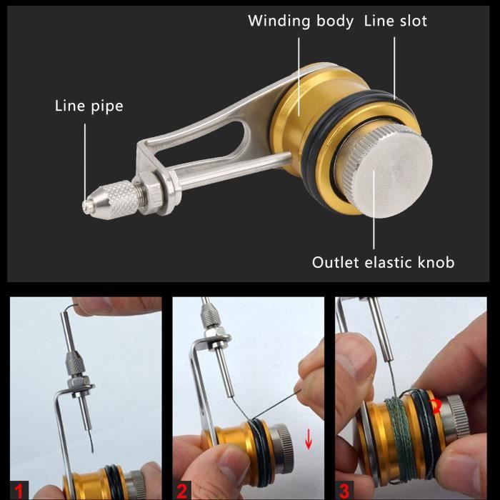 Enrouleur de ligne de pêche léger et compact Système de bobine de bobine acheter à prix bas - livraison gratuite, avis réels avec des photos