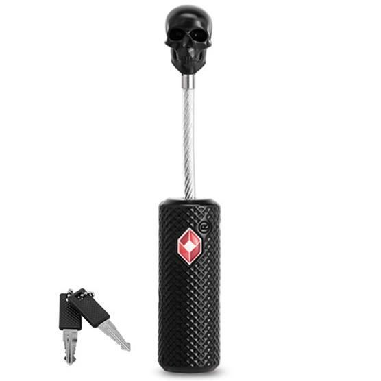 Cadenas à Câble Rétractable Avec Code 3 Chiffres - Longueur 75 Cm - Pour Valise, Sac à Dos, Vélo