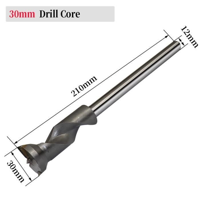 Foret Hélicoïdal (Tarière) Manuelle Pour Bois - Perce Jusqu'à 230 Mm De Profondeur