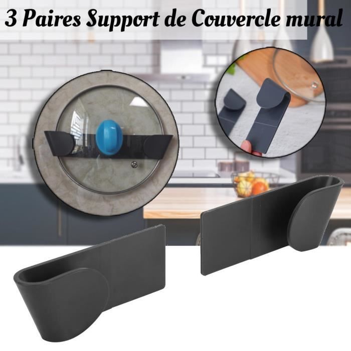 Acheter Organisateur de cuisine Pots support de rangement support de planche à découper ustensiles de cuisine casserole étagère égouttoir Pot couvercle supports support de support à vaisselle
