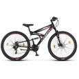 Vélo tout terrain Licorne Bike Strong 2D - Schwarz/Rot - 26", 27,5", 29"-1