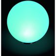 Boule solaire multicolore 30cm - ESOTEC - LED - Extérieur - 7 couleurs différentes-1