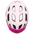 Casque LED de vélo pour enfant Spielwerk - Berry Pink - Taille S - Réglable - Anti-chocs - Visière amovible-1