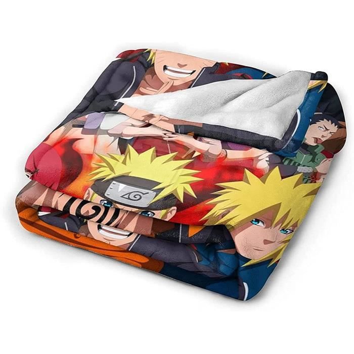 Naruto Plaid Naruto pour garçon, couverture moelleuse, couverture  confortable, quatre saisons 100x150cm[556] - Cdiscount Maison