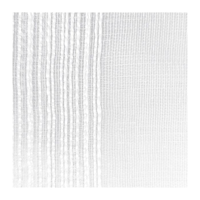 Atout Ciel Paire De Voilages Passe-Tringle Blanc 60x140cm – Stores Légers Tamisants, Prêts à Poser, Rubans Inclus