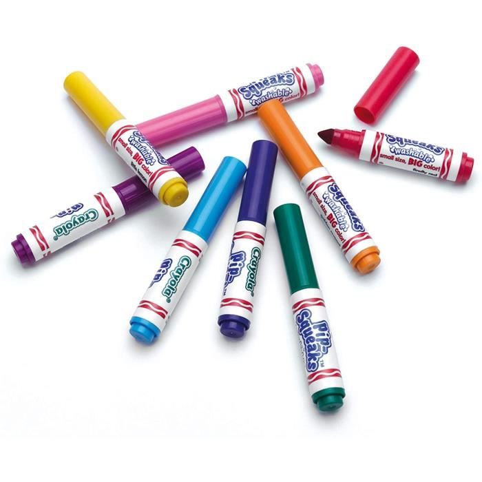 Crayola Mini Kids - Loisirs Créatifs - 12 feutres lavables - dès 1 an -  Cdiscount Beaux-Arts et Loisirs créatifs