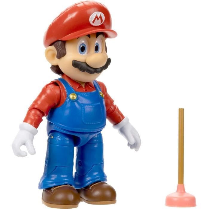 Solid Mario SUPER MARIO MOVIE - Figurines de collection Mario Solid - 13 cm - JAKKS ...