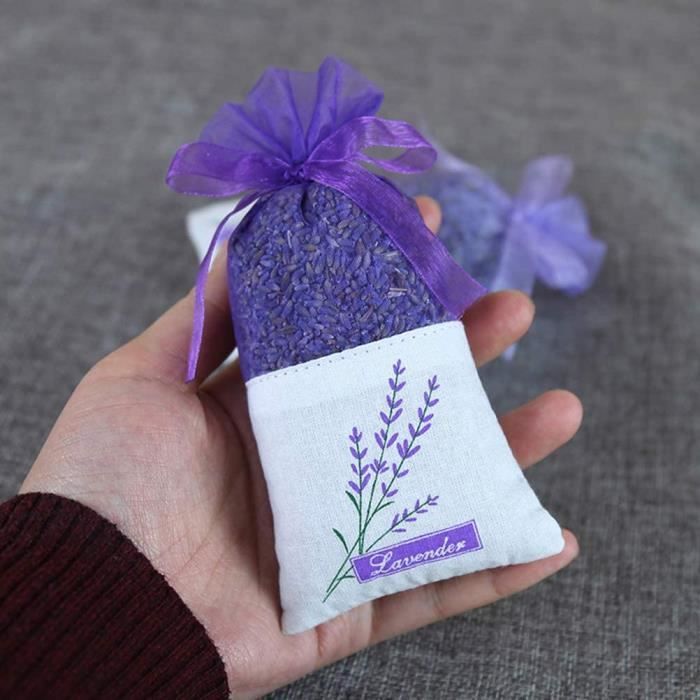 20 Sachets En Organza Vides Pour Lavande - Réutilisables, Avec Cordon De Serrage (7,2 X 16 Cm)