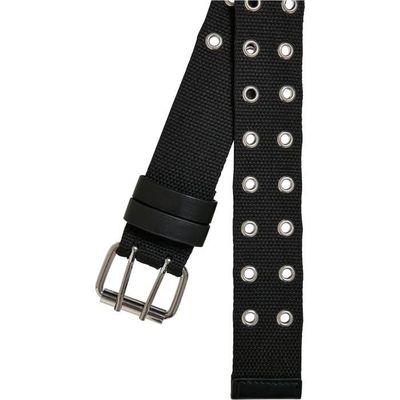 Ceinture élastique Double Boucle Ajustable Pour Femme | Cuir Synthétique Noir | Style élégant Et Classique