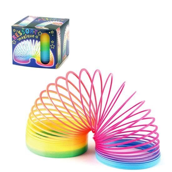 Jouet ressort magique couleur fluo multicolor … - Cdiscount Jeux