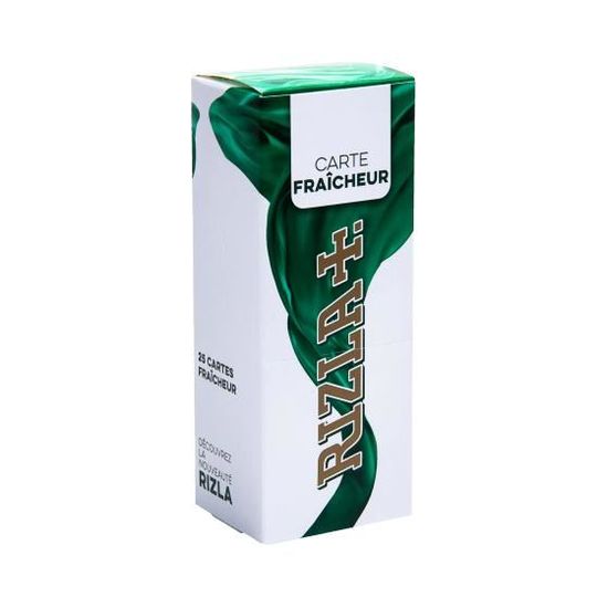 SLOOW Lot de 25 Cartes faîcheur Pour Cigarettes Cartes aromatiques au goût  Menthol Papier Blanc - Cdiscount Au quotidien