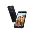 LG X screen K500N Smartphone 4G LTE 16 Go microSDHC slot GSM 4.93" 1 280 x 720 pixels (297 ppi) IPS 13 MP (caméra ava-LGK500N.ANEUBK-3