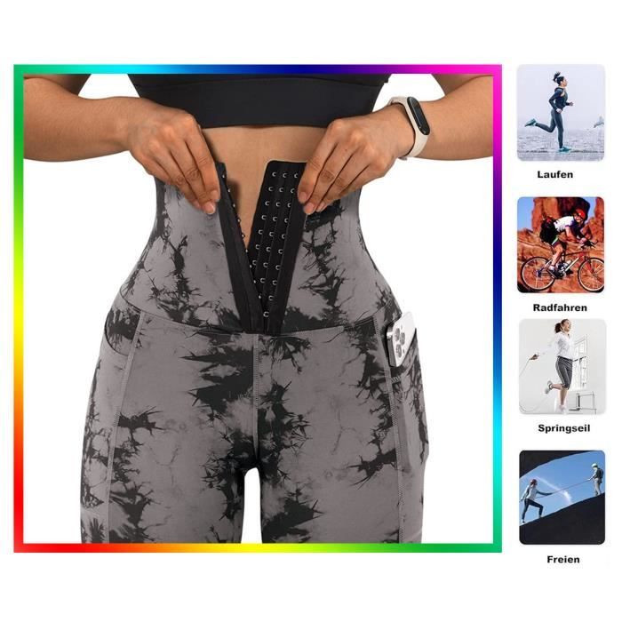 Pantalon De Sport Femme Léger Et Respirant - Ceinture Ajustable, Poche Zippée - Confort Quotidien, Exercice, Yoga - 2