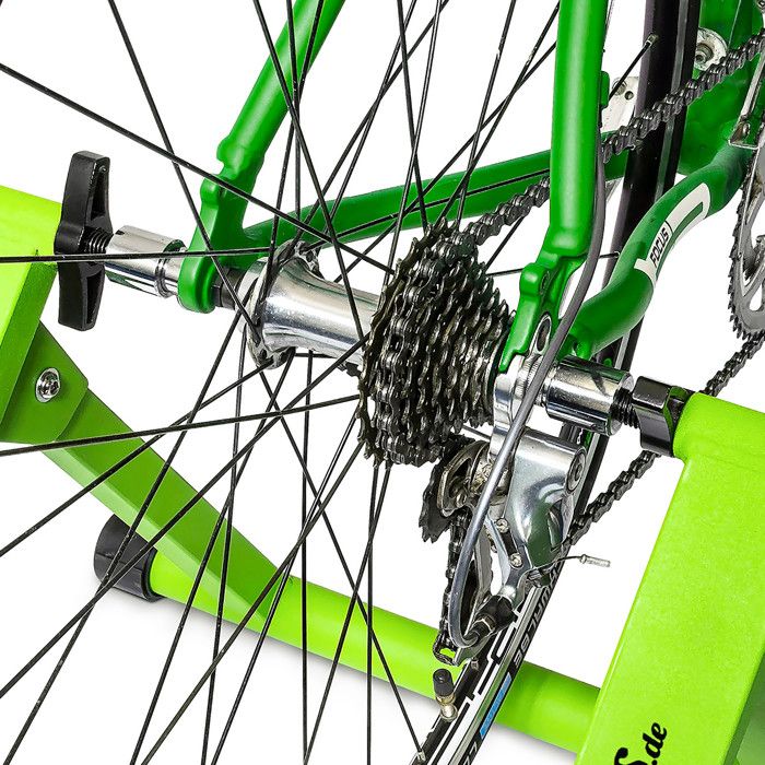 GOPLUS Home Trainer Vélo pour Roue 26-28'' 700C,avec 8 Vitesses
