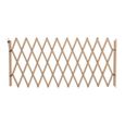 VADIGRAN Barrière en bois accordéon - 60-230 cm - Brun - Pour chiens et chats-0