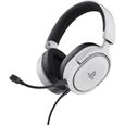 Trust Gaming GXT 498W Forta Casque PS5 / PS4 Durable, Licence Officielle Playstation 5, Casque Gamer Filaire avec Microphone, Blanc-0