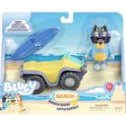 BRAND Quad de plage BLUEY avec figurine Bandit et accessoires - Bluey