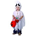 Cape Halloween Enfant – Fantôme Imprimé, 80 Cm, Pour Garçons Et Filles