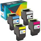 BRAND Do it Wiser Cartouches de Toner XL Compatibles pour Lexmark CX310n CX410e CX510de CX410de CX410dte CX510dew CX510dhe CX510dthe CX